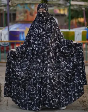 Long Prayer Khimar - Alex Print