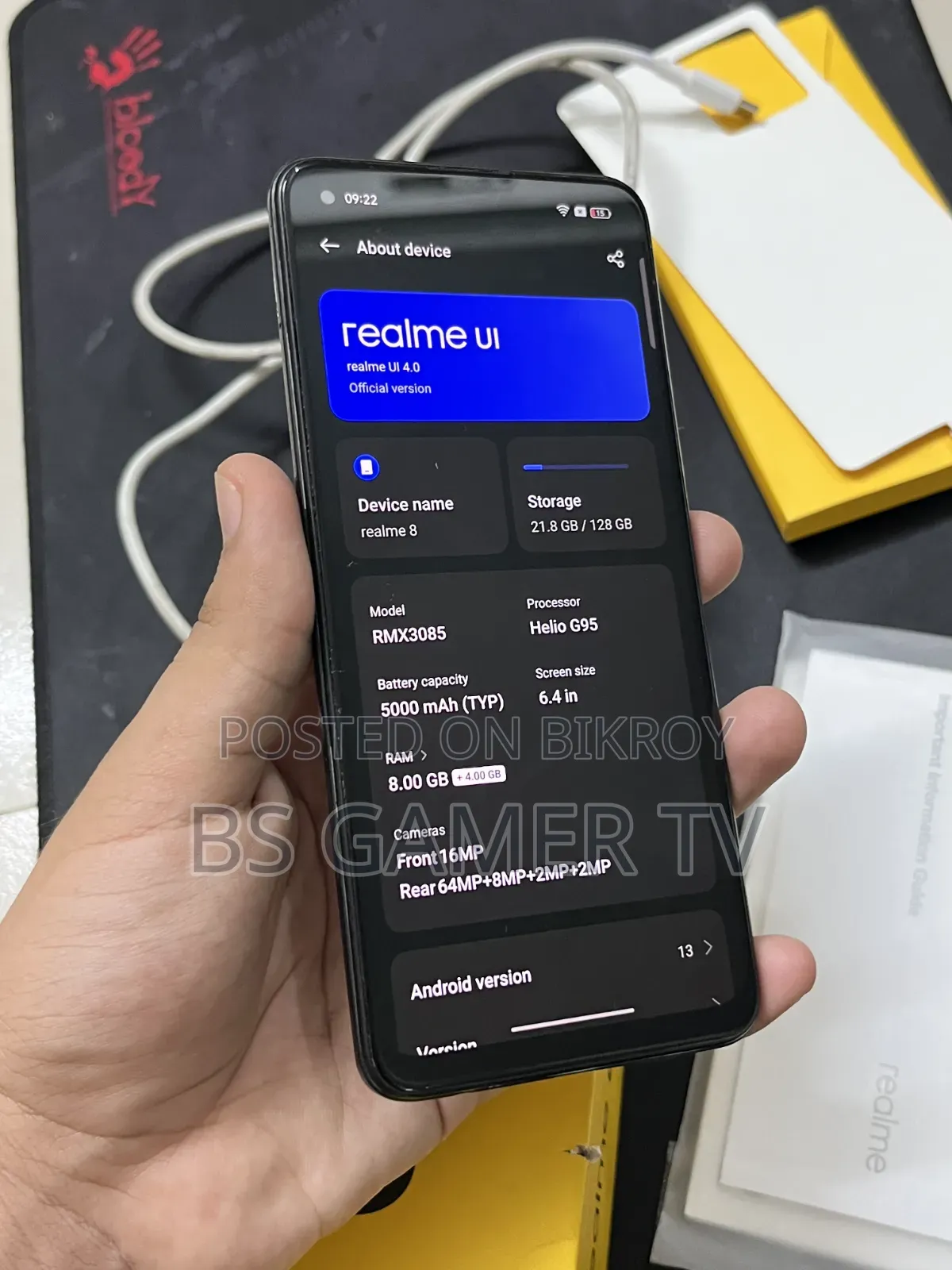 Realme 8 5G 128 GB Silver