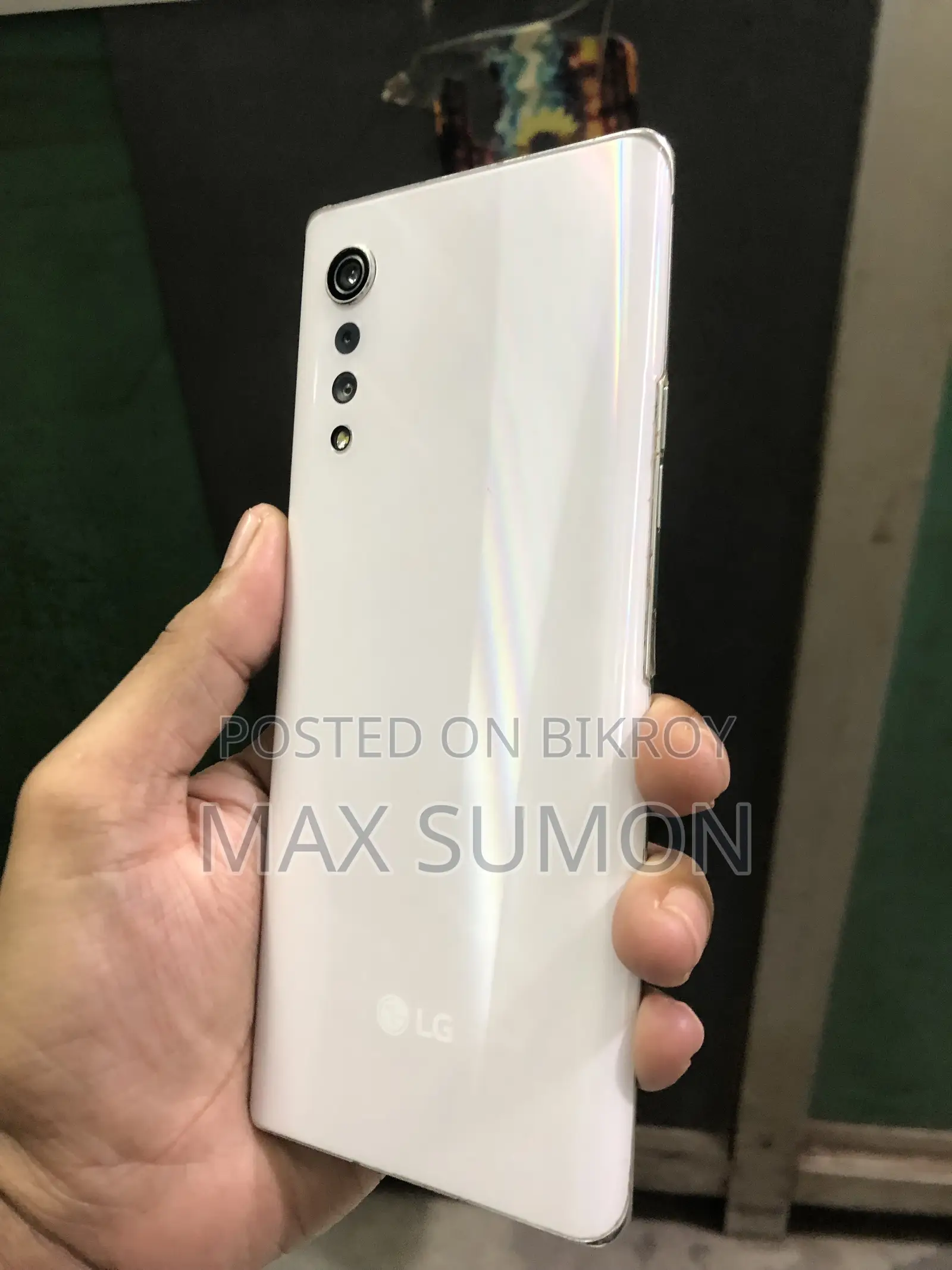 LG Velvet 5G UW 128 GB White