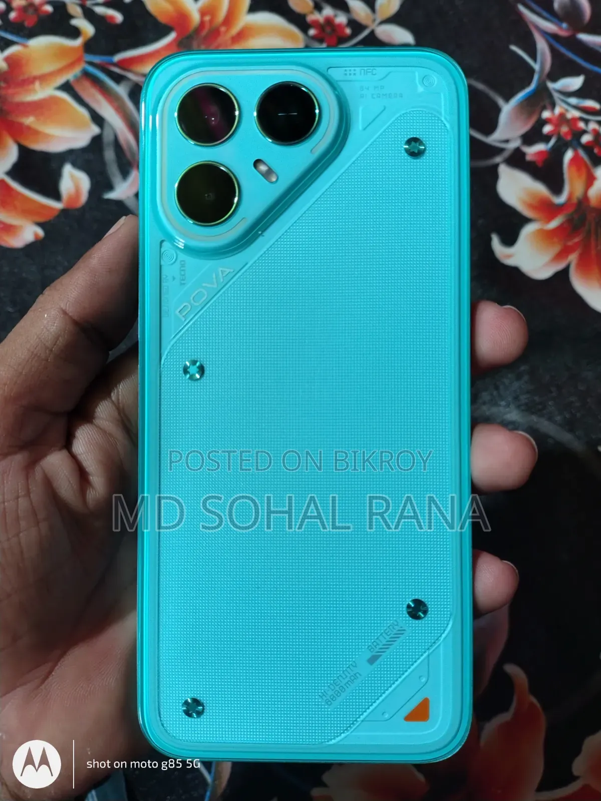 Tecno Pova 7 Pro 5G 256 GB Blue