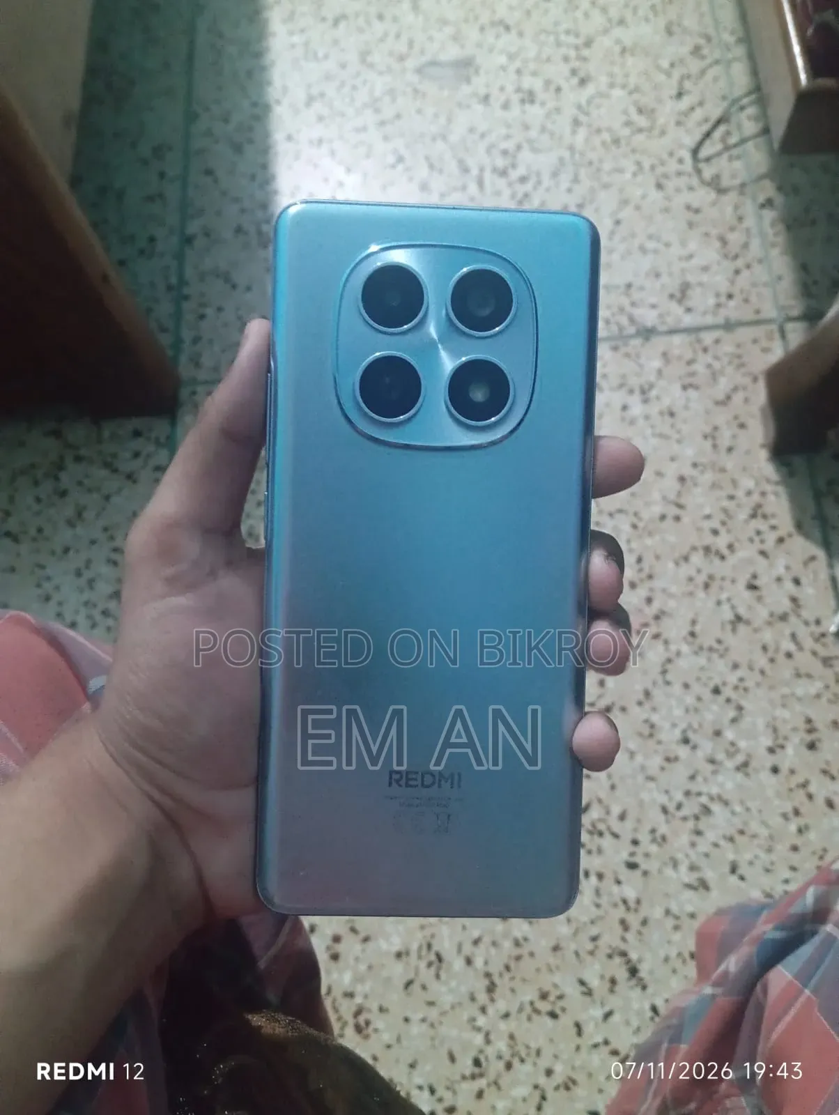 New Xiaomi Redmi Note 15 256 GB Blue