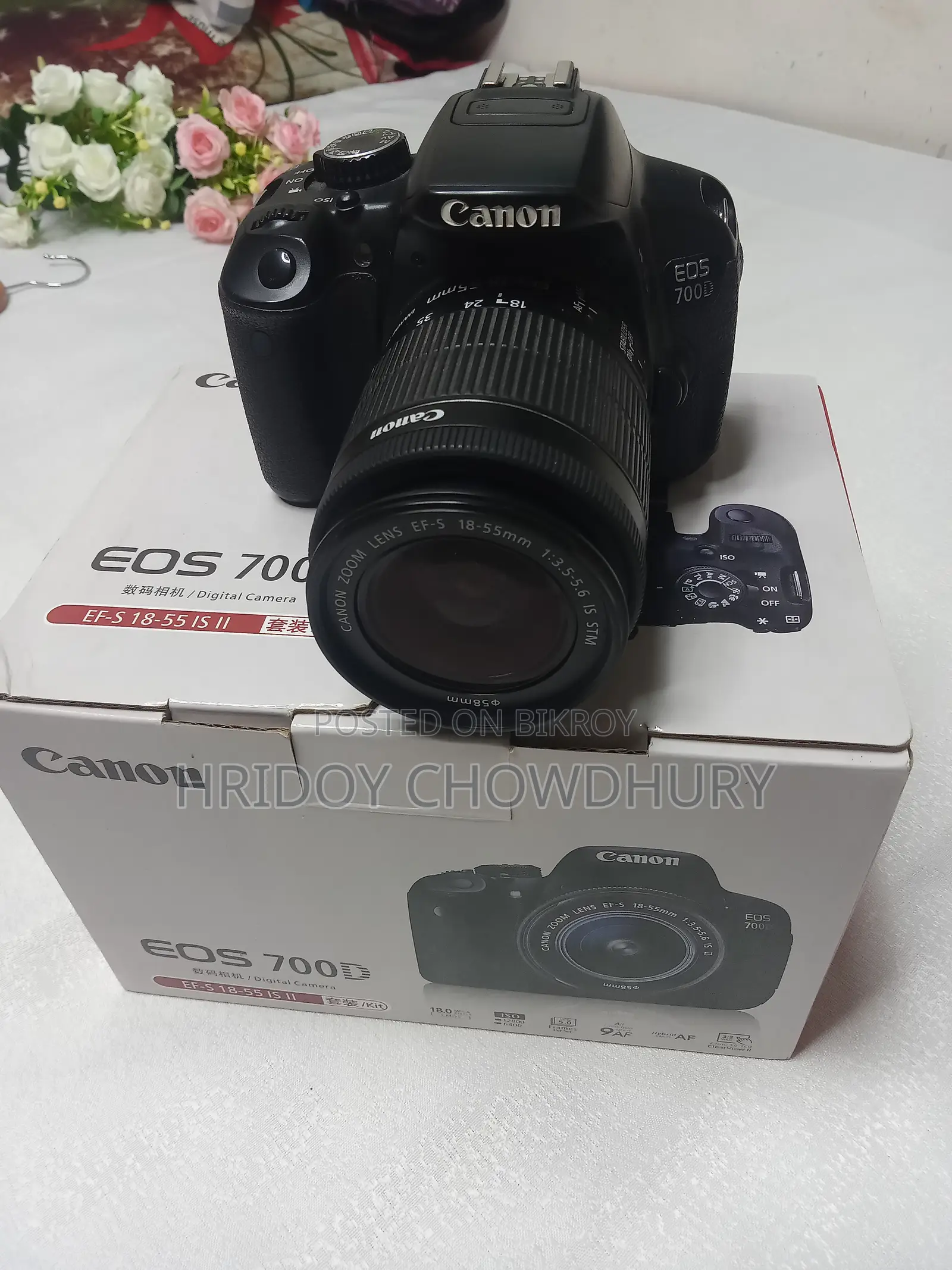 Canon 700d With STM Lens