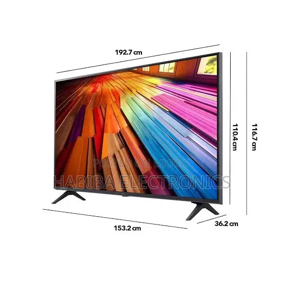 LG 86" UT8050 webOS Smart Slim Borderless LED TV Magic Remote
