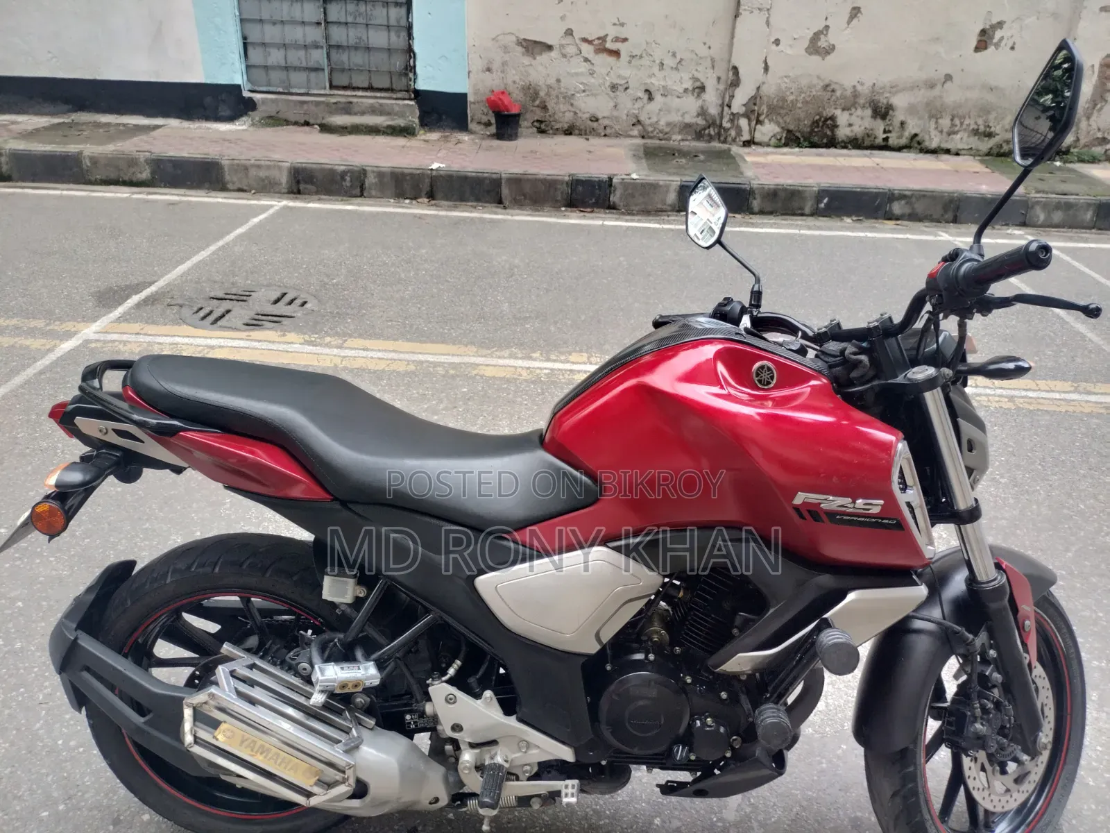 Yamaha FZS V3 2022 Red