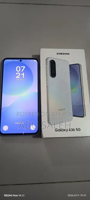 স্যামসাং গ্যালাক্সি এ৩৬ ২৫৬ জিবি সিলভার