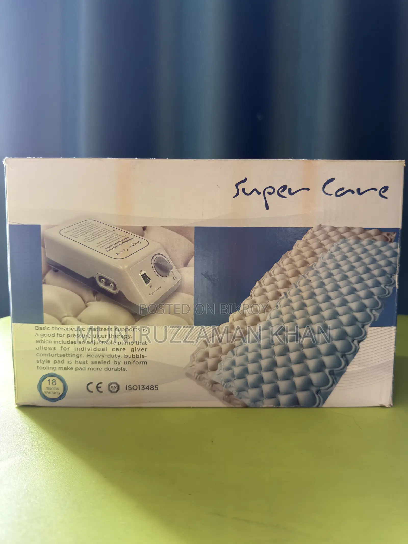 Medical Air Bed Mattress With Adjustable Pump