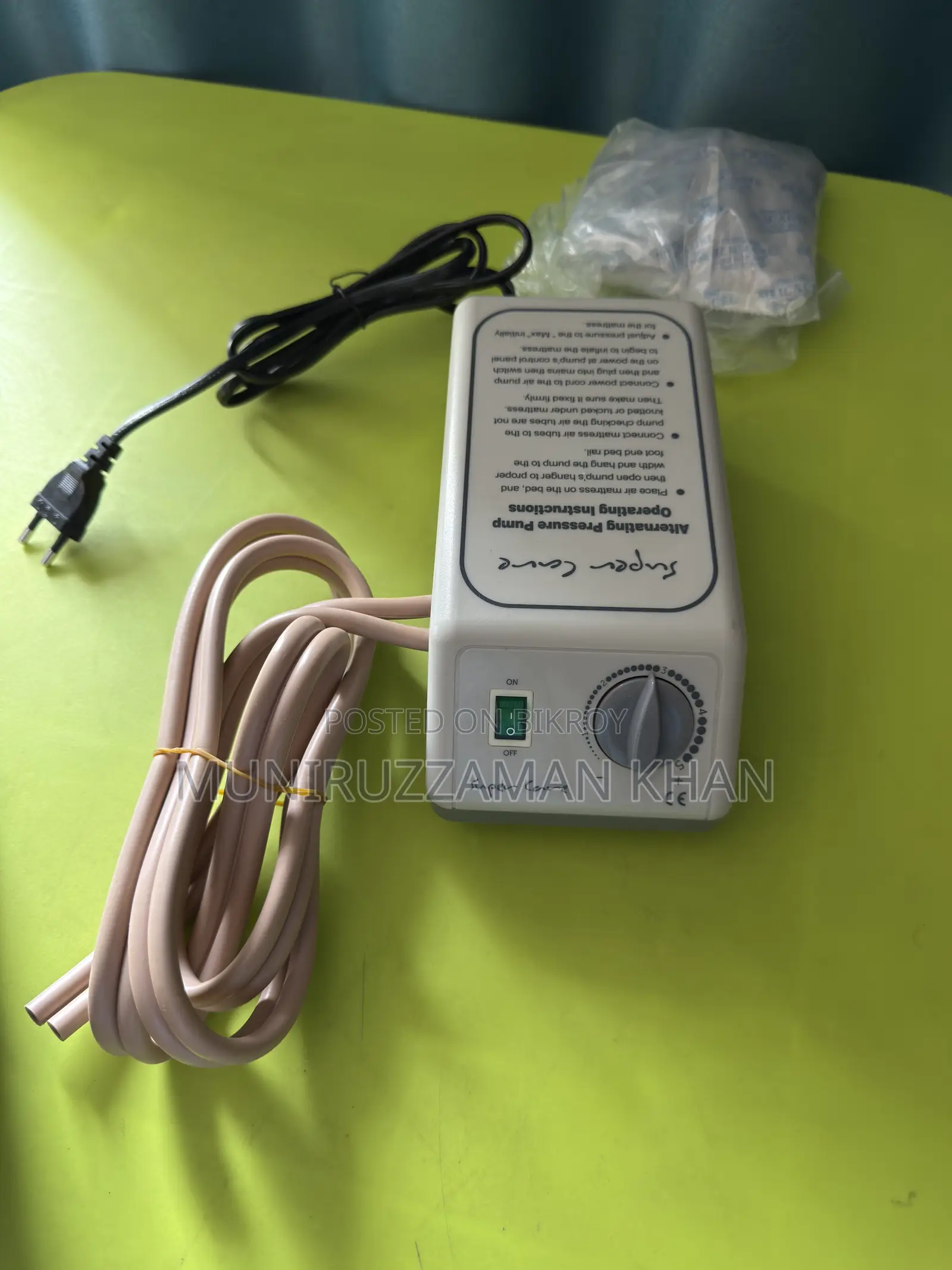 Medical Air Bed Mattress With Adjustable Pump