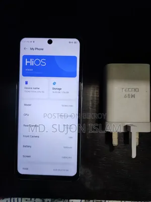 Tecno Pova 5 Pro 256 GB Black