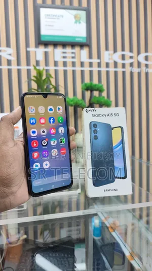 স্যামসাং গ্যালাক্সি এ১৫ ৫জি ১২৮ জিবি ব্লু
