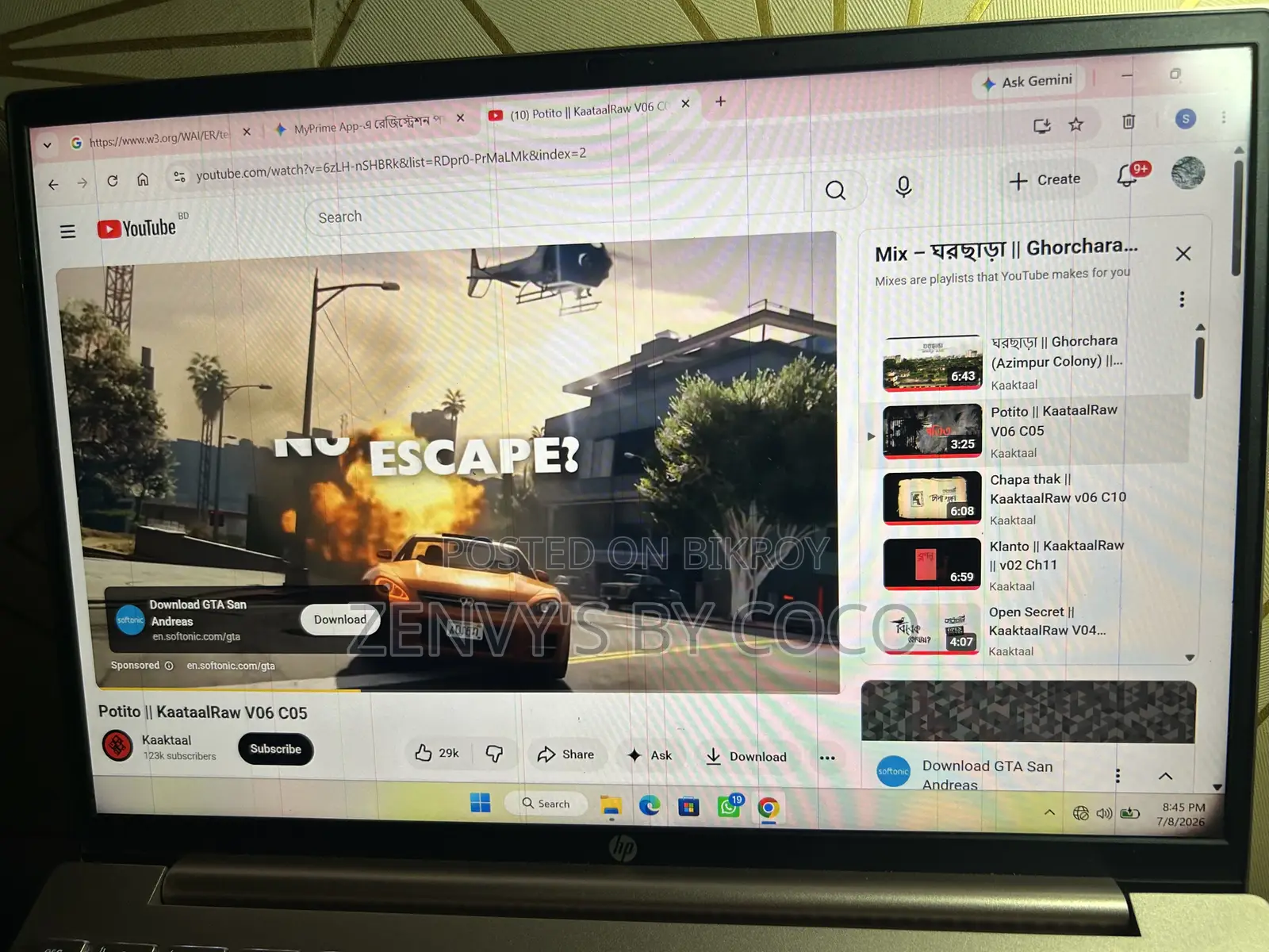 Laptop HP Pavilion 13 16GB AMD Ryzen 5 SSD 512GB