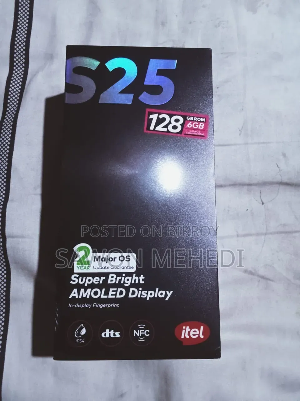 Itel S25 Ultra 128 GB Black