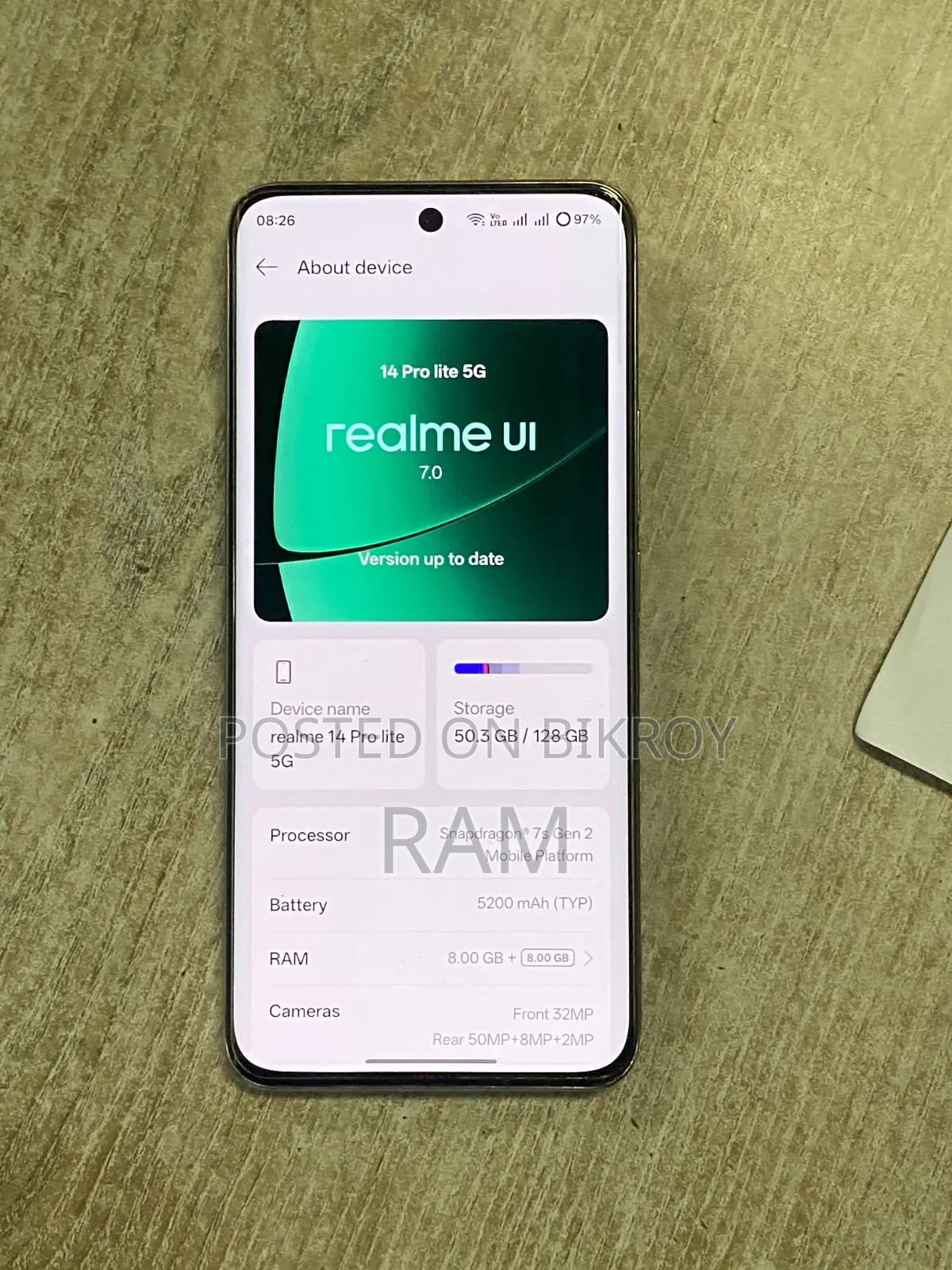 Realme 14 Pro Lite 128 GB White