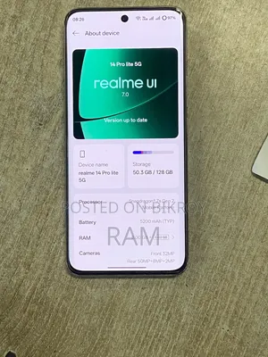Realme 14 Pro Lite 128 GB White