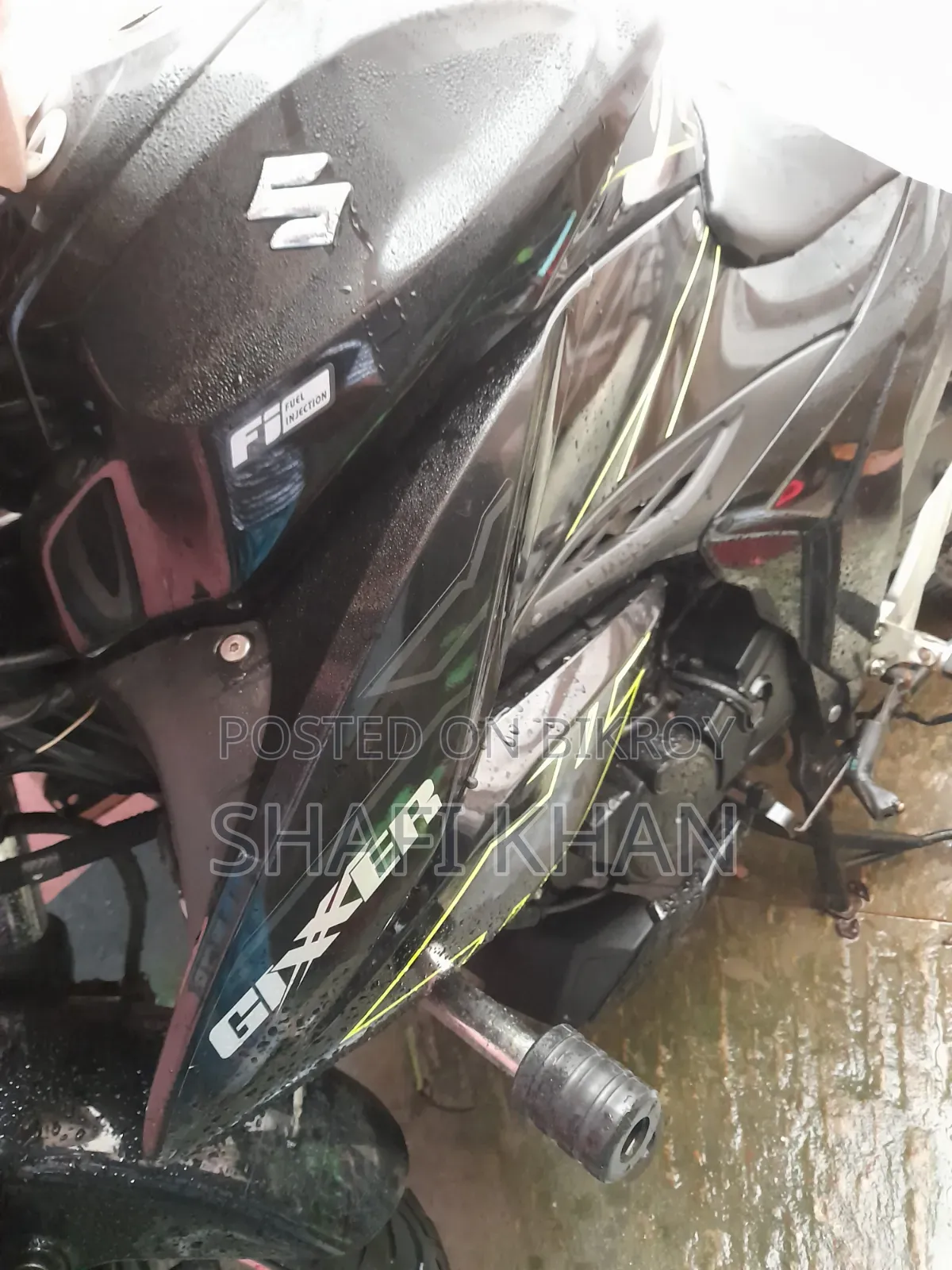 New Suzuki Gixxer SF FI 2024 Black