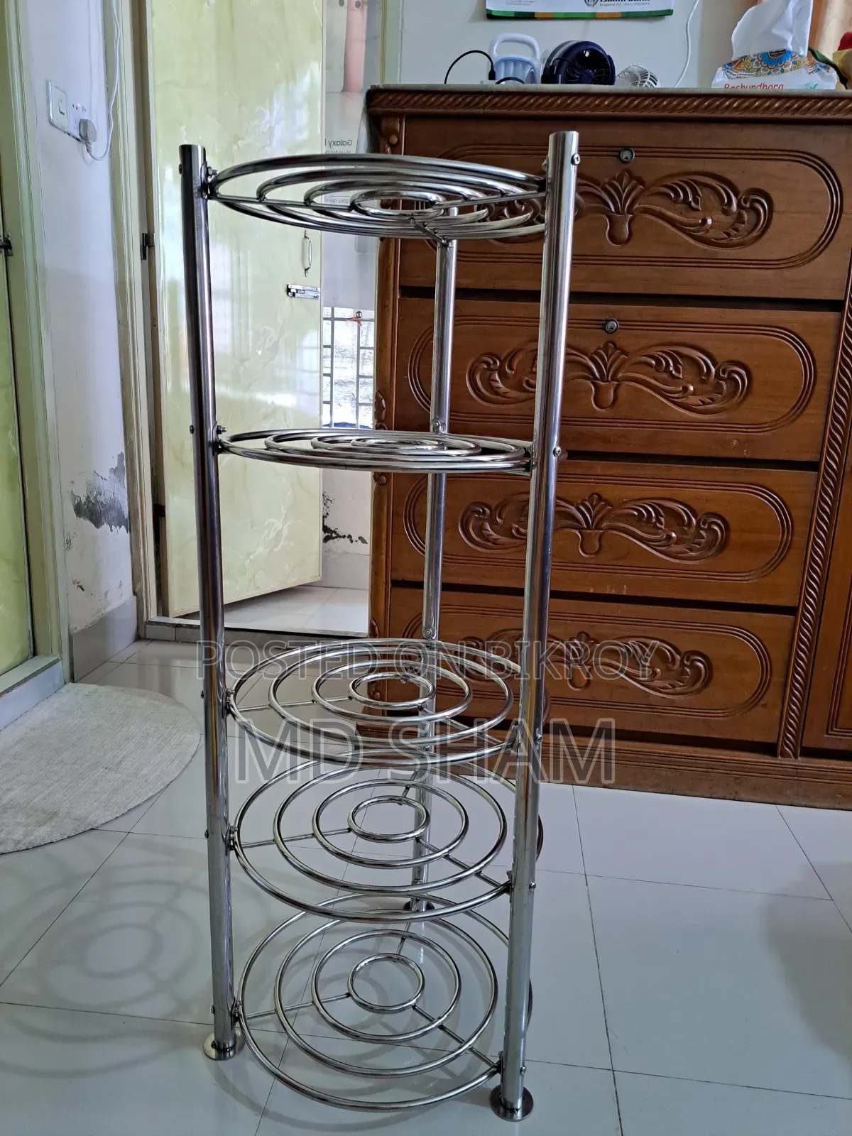 SS Pot Rack.