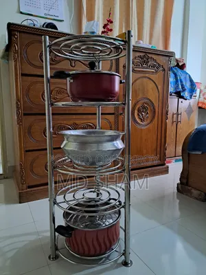 SS Pot Rack.