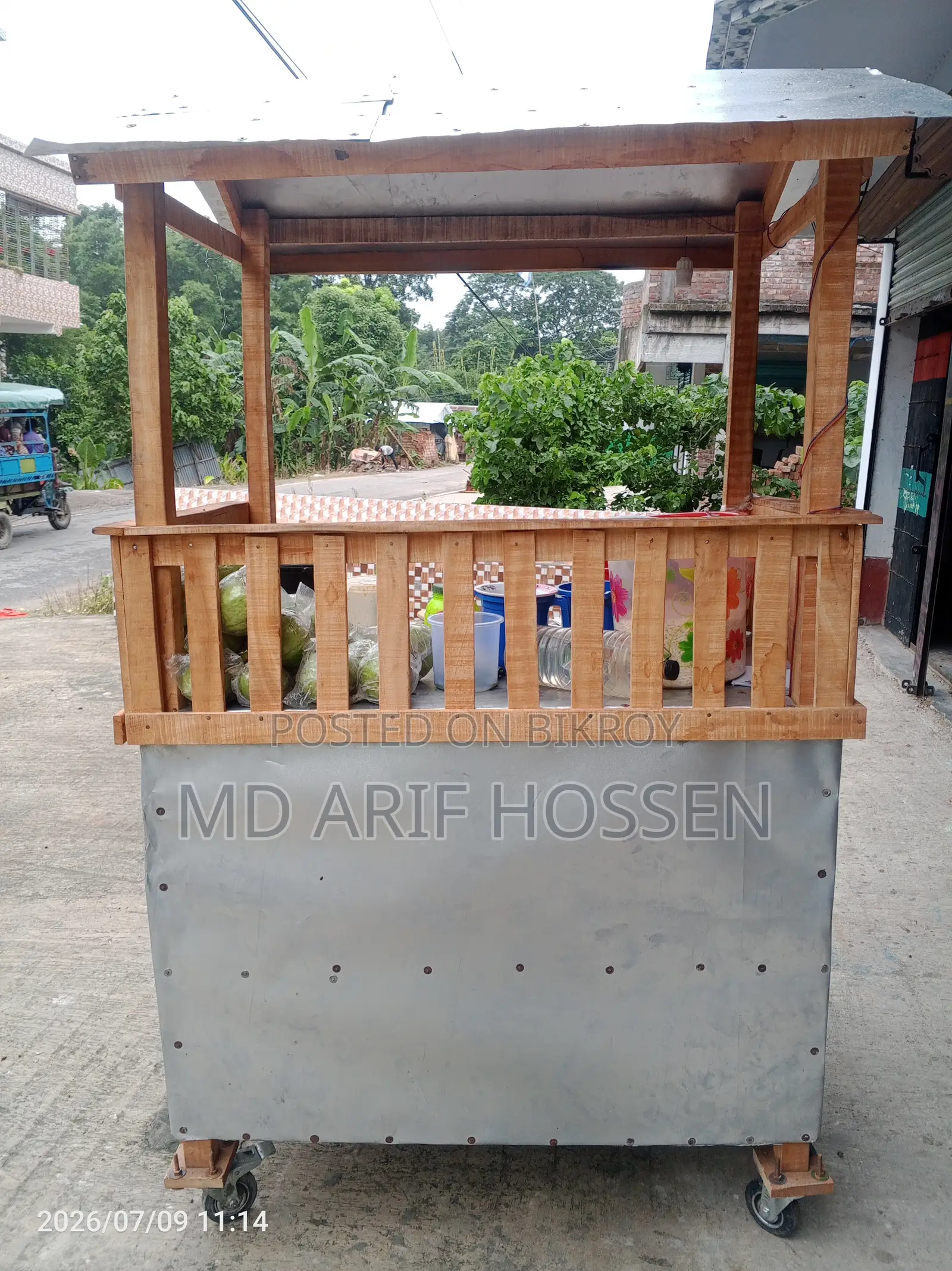 Wood Foodcart