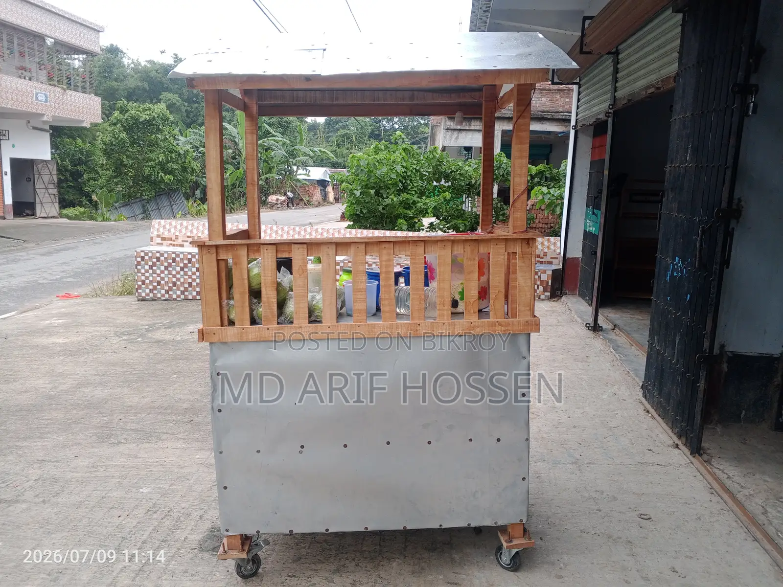 Wood Foodcart