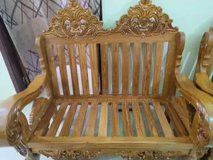 Brand new sofa made of solid teak wood for sale