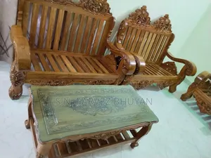 Brand new sofa made of solid teak wood for sale