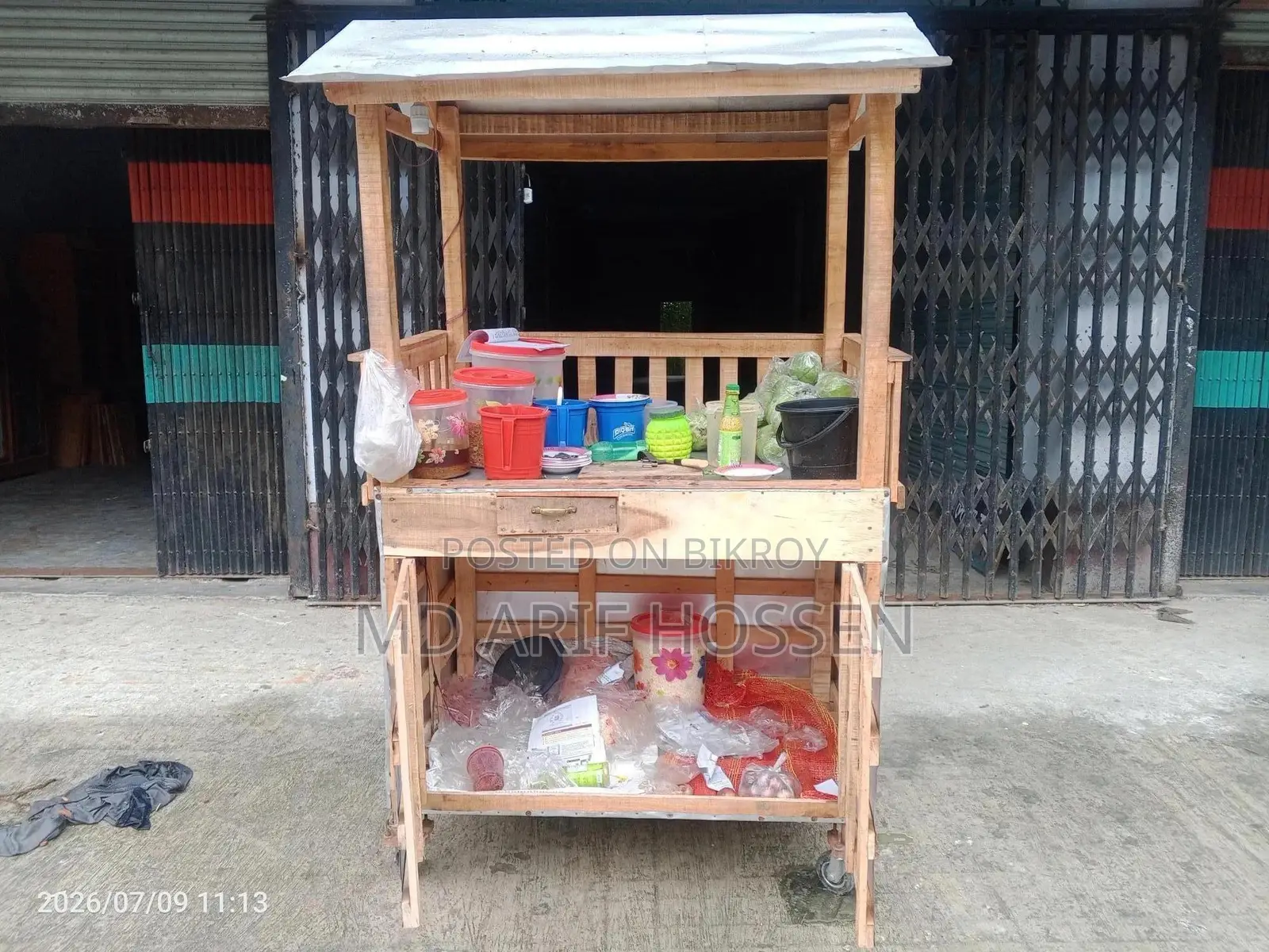 Wood Foodcart