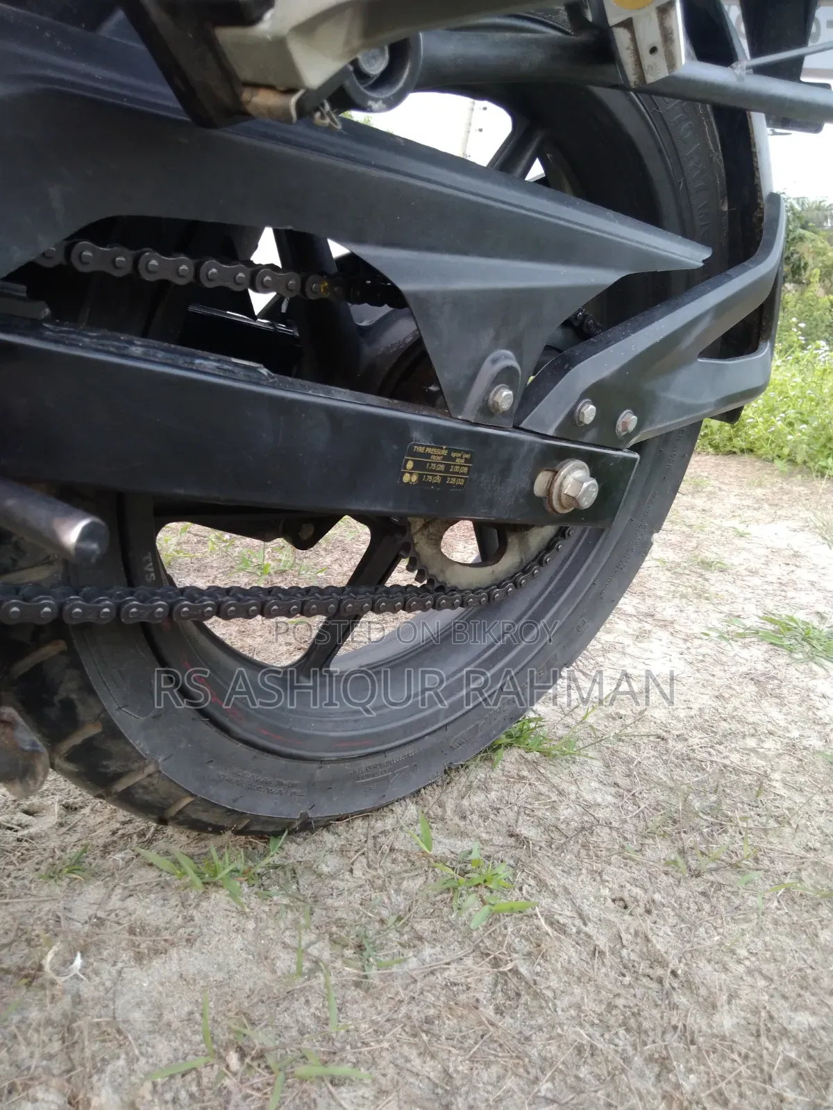 TVS Apache RTR 160 4V 2023 Black