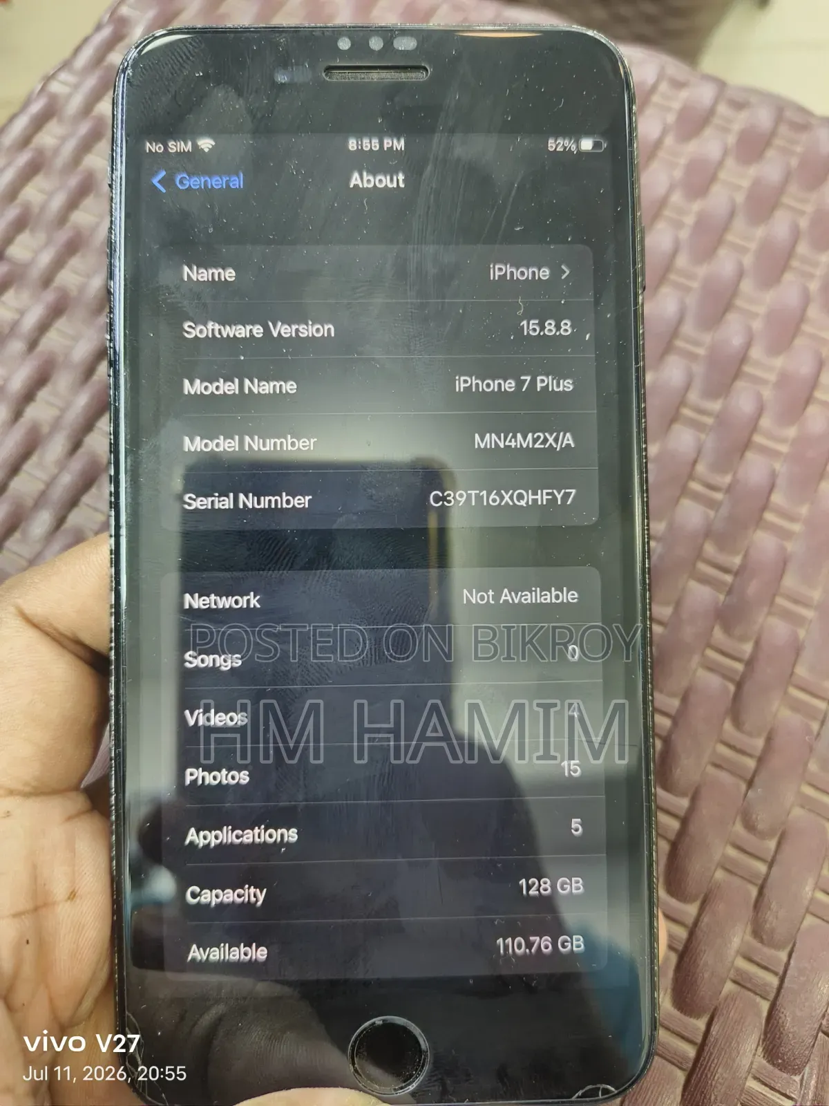 Apple iPhone 7 Plus 128 GB Black