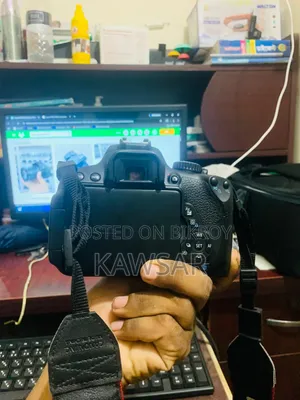 Canon 700d With 50mm 1.8 Lens 10% Shadow Full Fresh Condition