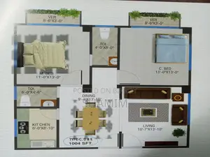 Furnished 3-bedroom Apartment in Green Park, Savar for sale