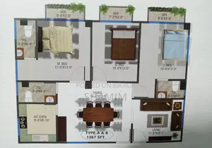 Furnished 3-bedroom Apartment in Green Park, Savar for sale