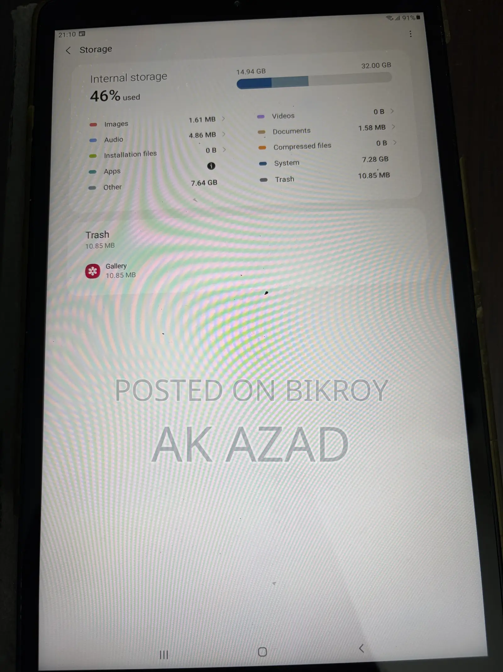 Samsung Galaxy Tab A 10.1 (2019) 32 GB Black