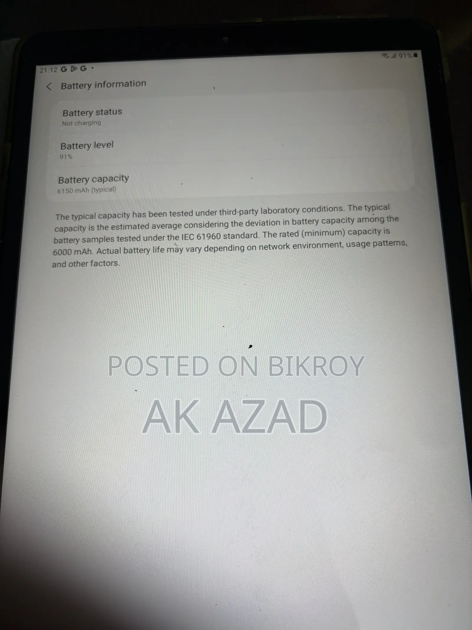 Samsung Galaxy Tab A 10.1 (2019) 32 GB Black