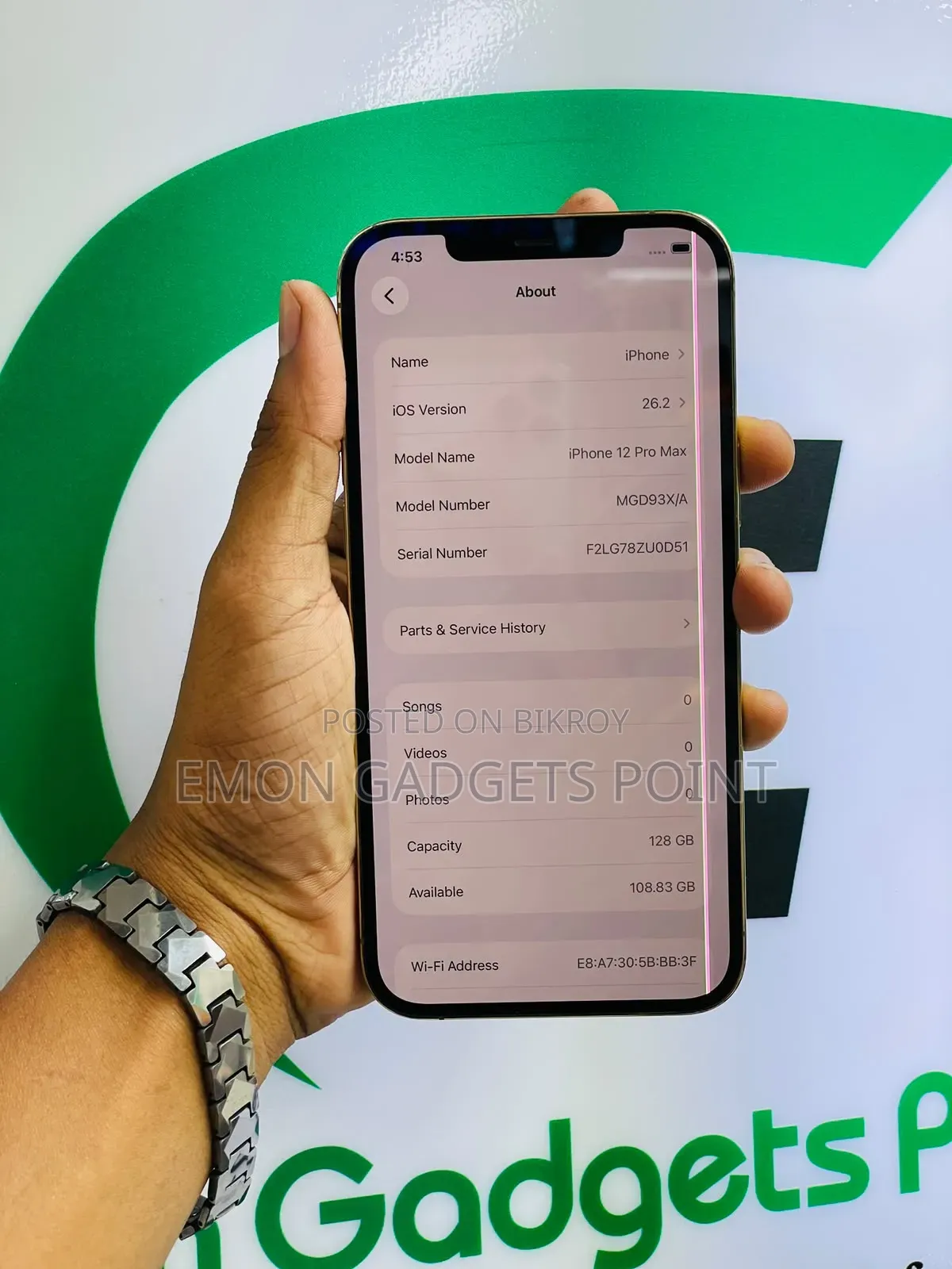 Apple iPhone 12 Pro Max 128 GB White