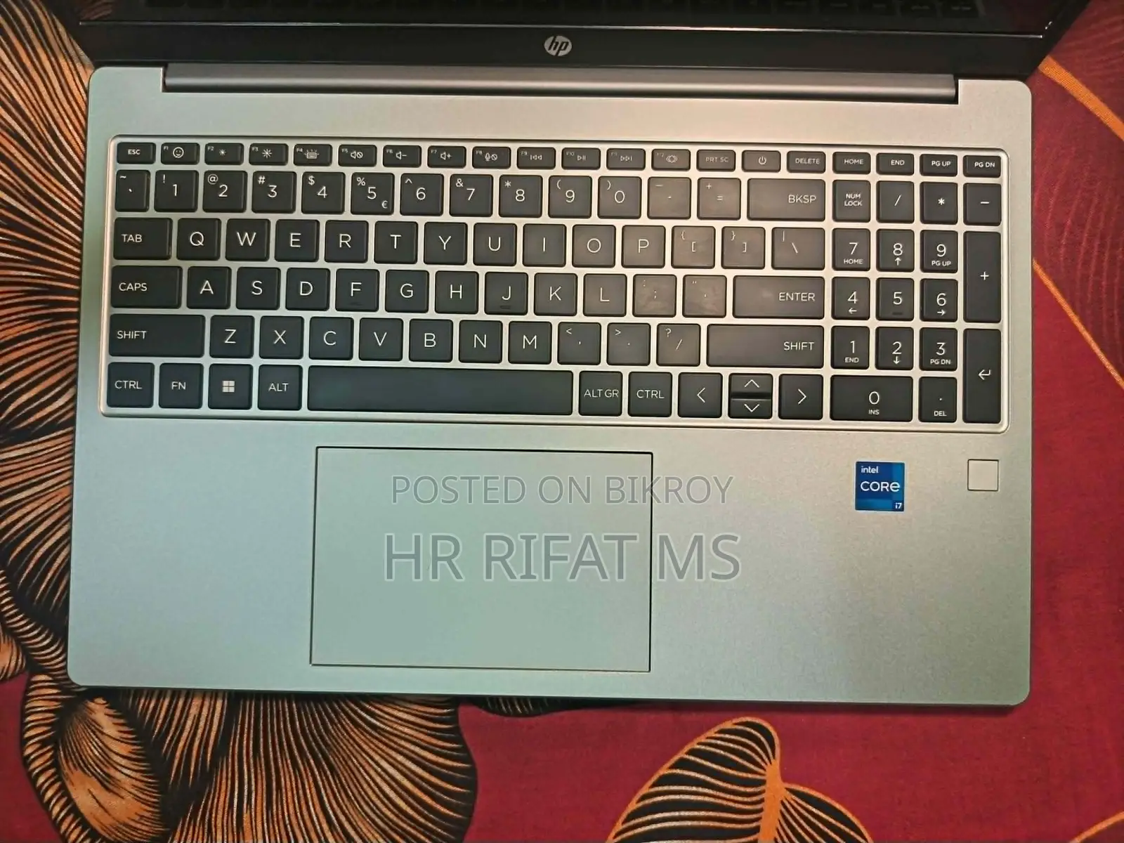 Laptop HP 250 G10 16GB Intel Core I7 SSD 512GB