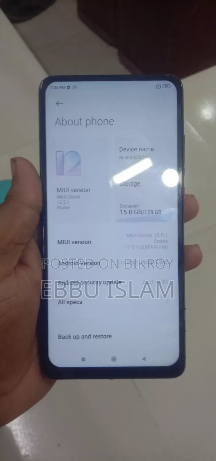 Xiaomi 12X 128 GB Black