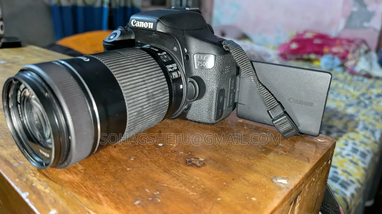 Canon 750d + 2 Lens