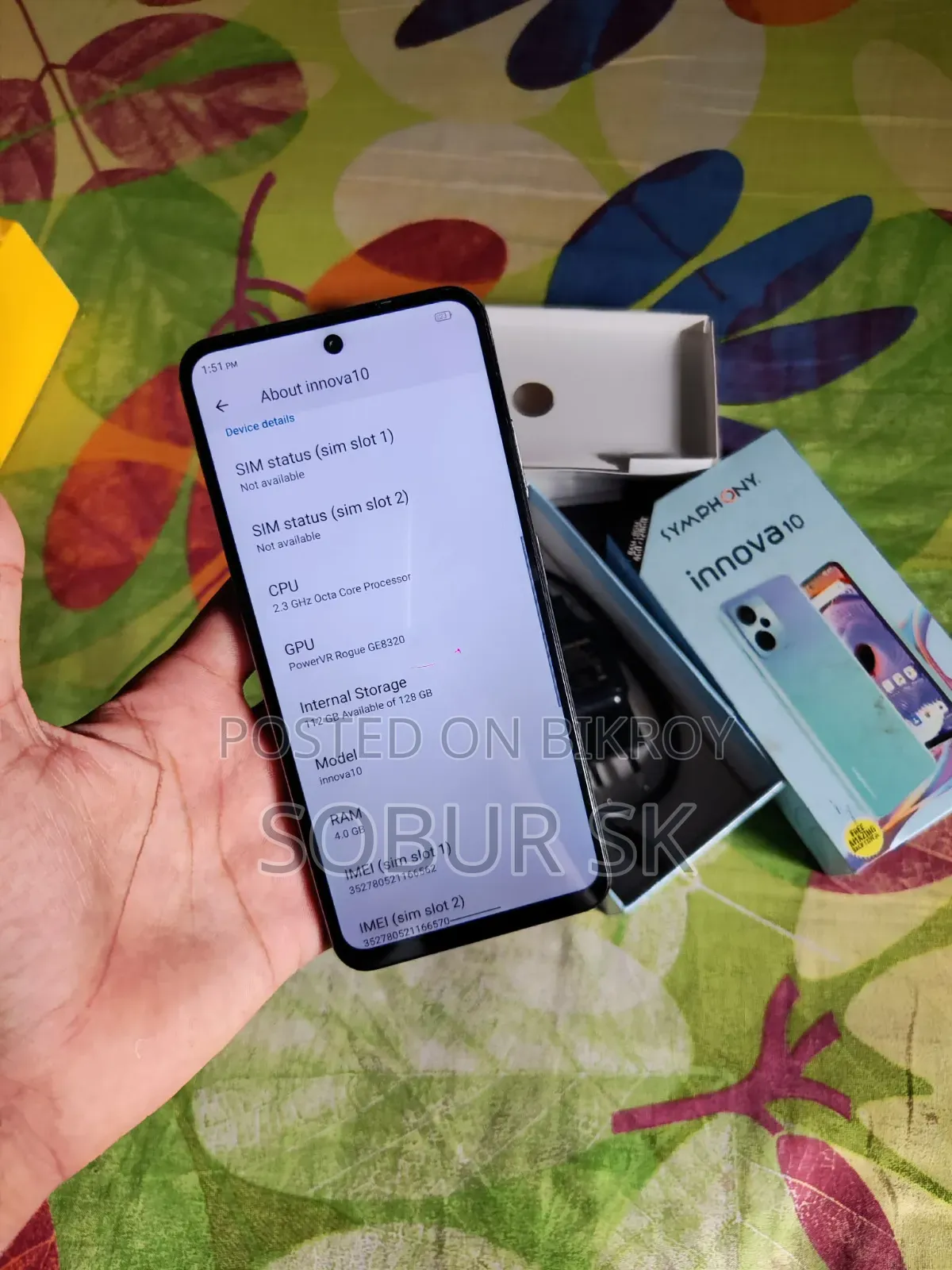 Symphony 128 GB Gray