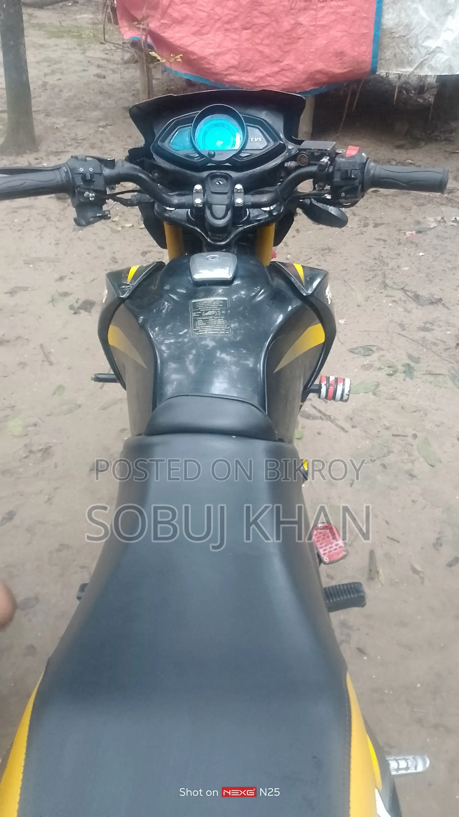 TVS Stryker 125 2020 Yellow