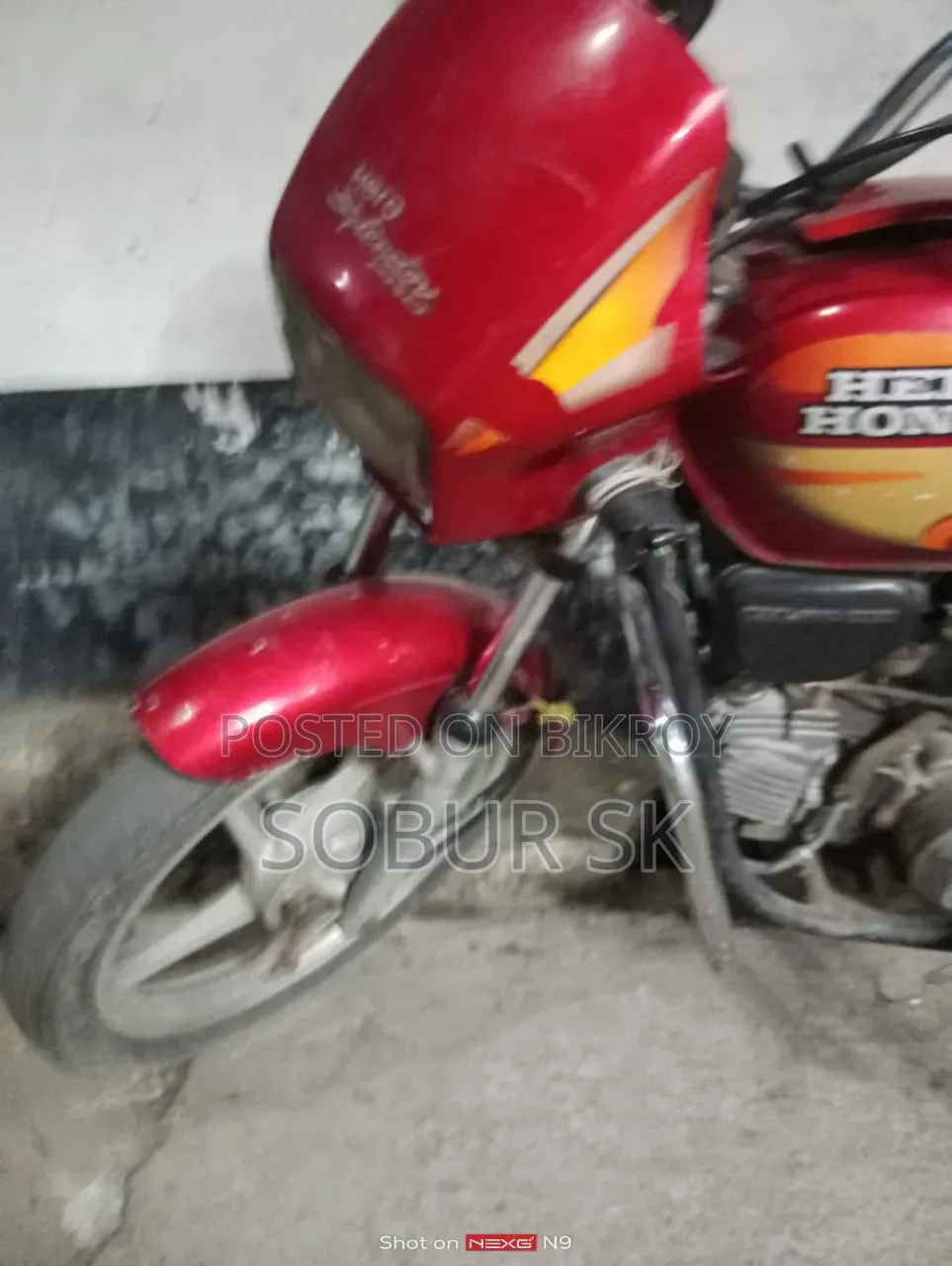 Hero Splendor Plus 2010 Red