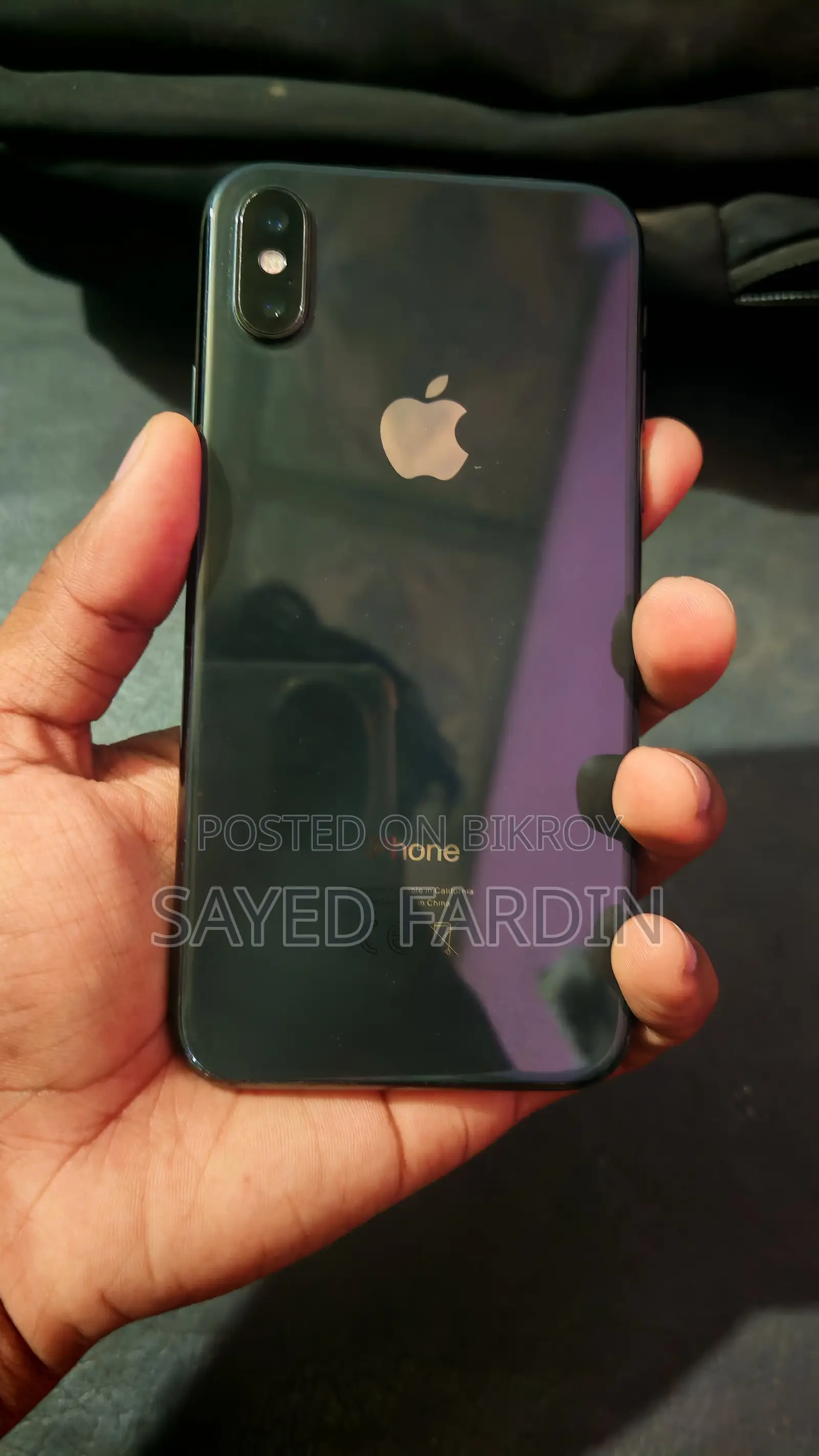অ্যাপল আইফোন এক্স ২৫৬ জিবি গ্রে