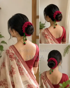 Crochet Flower Gajra