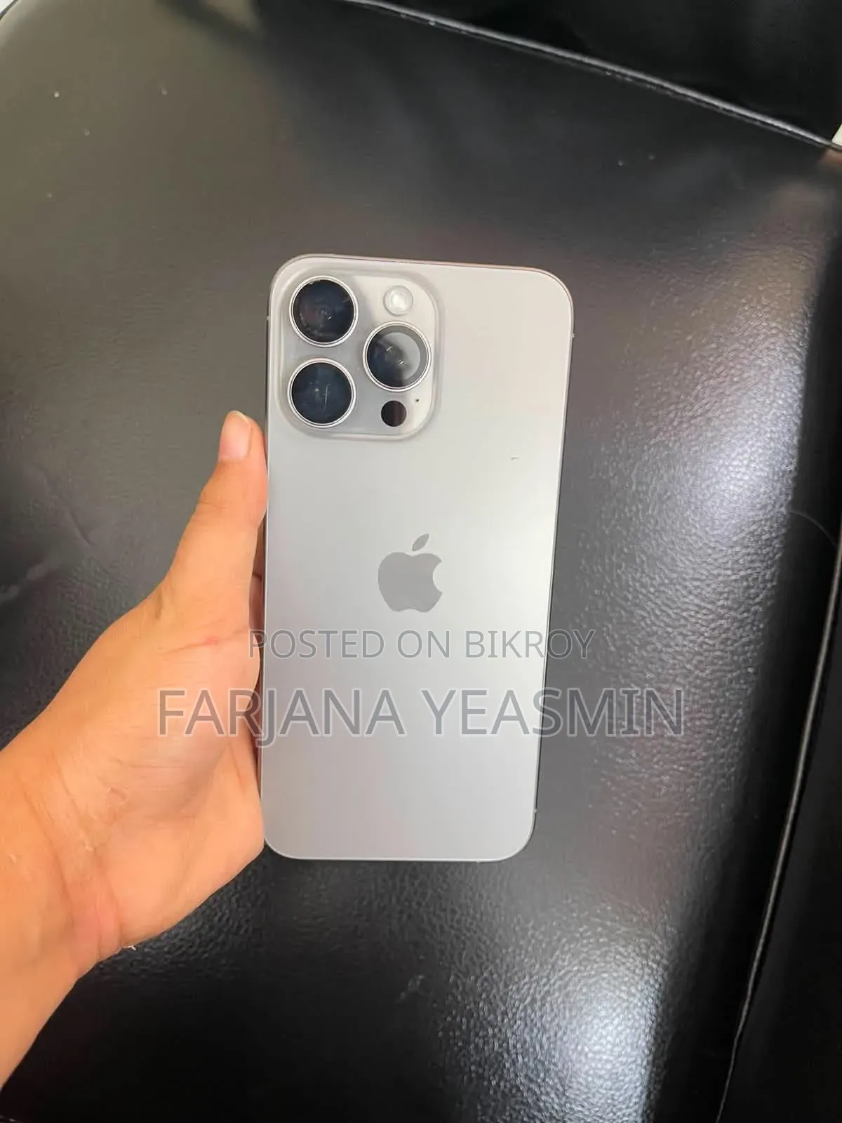 Apple iPhone 15 Pro Max 256 GB Silver