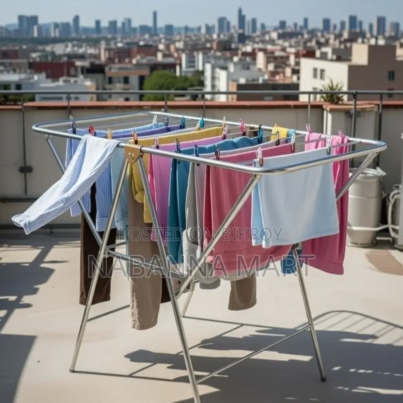 Stainless Steel Folding Cloth Drying Stand