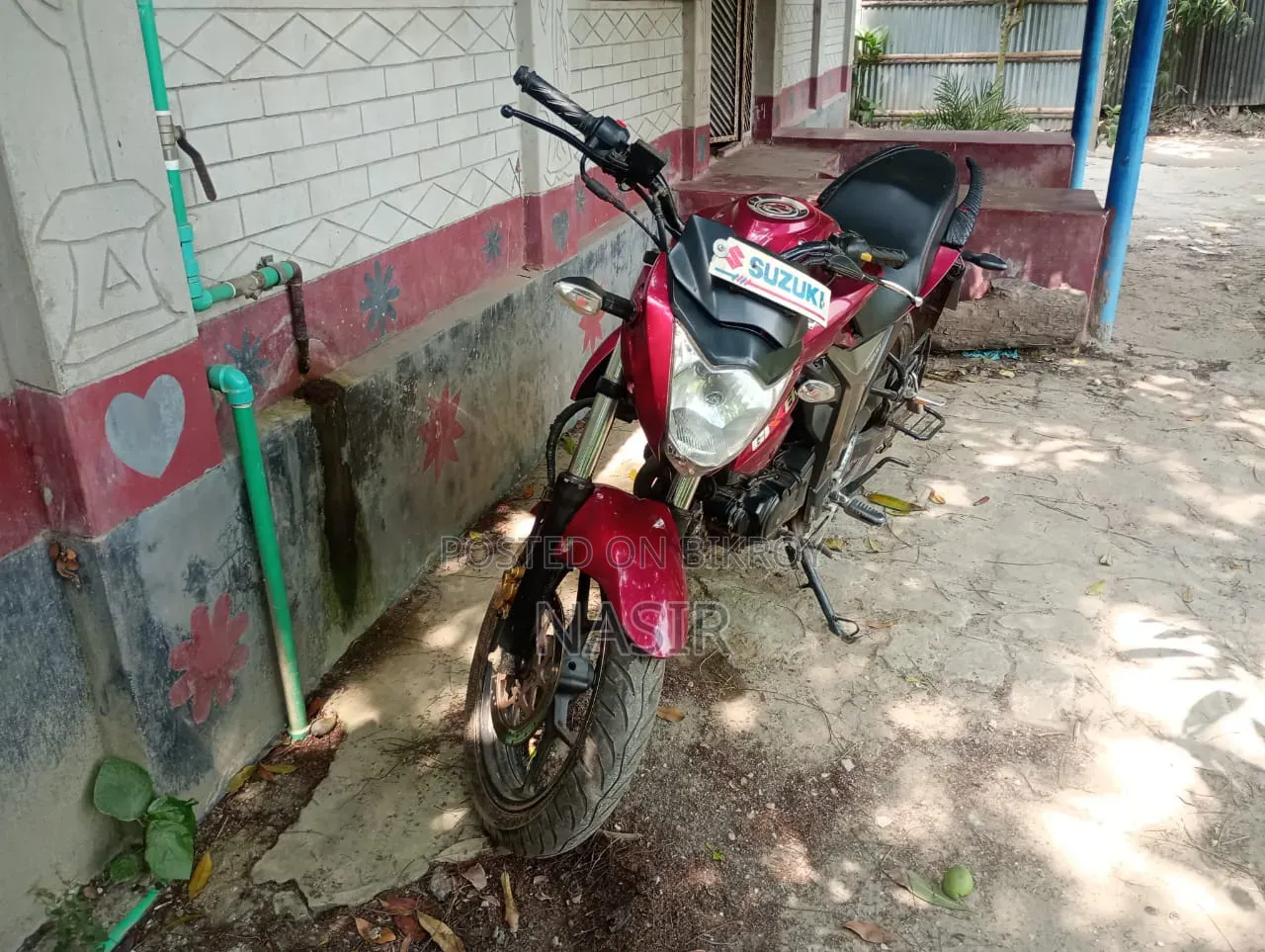 সুজুকি জিক্সার মনোটোন ২০১৮ লাল