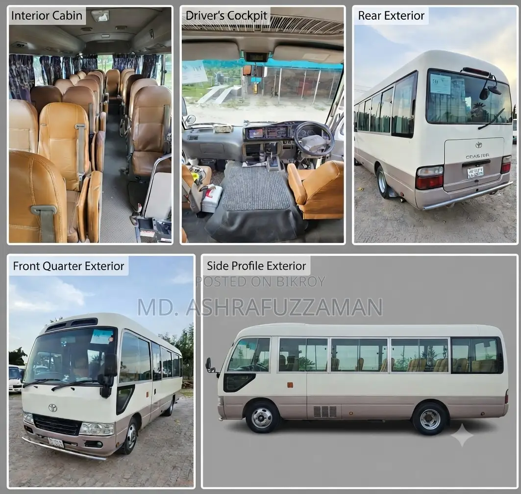 Toyota Coaster 2015 Beige