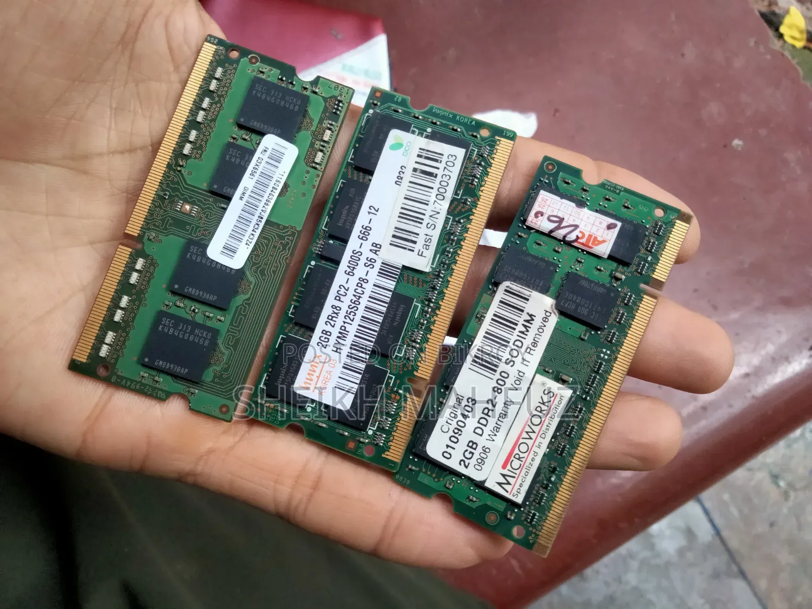 Laptop RAM for sale