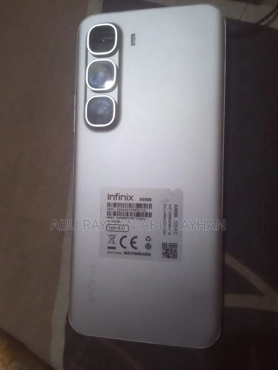 Infinix Hot 60 Pro+ 128 GB White