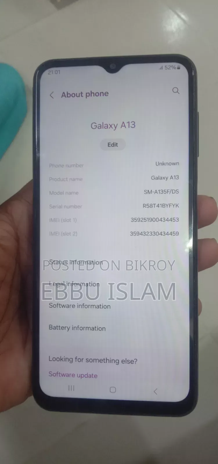Samsung Galaxy A13 128 GB Bronze