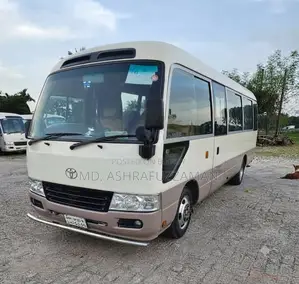 Toyota Coaster 2015 Beige