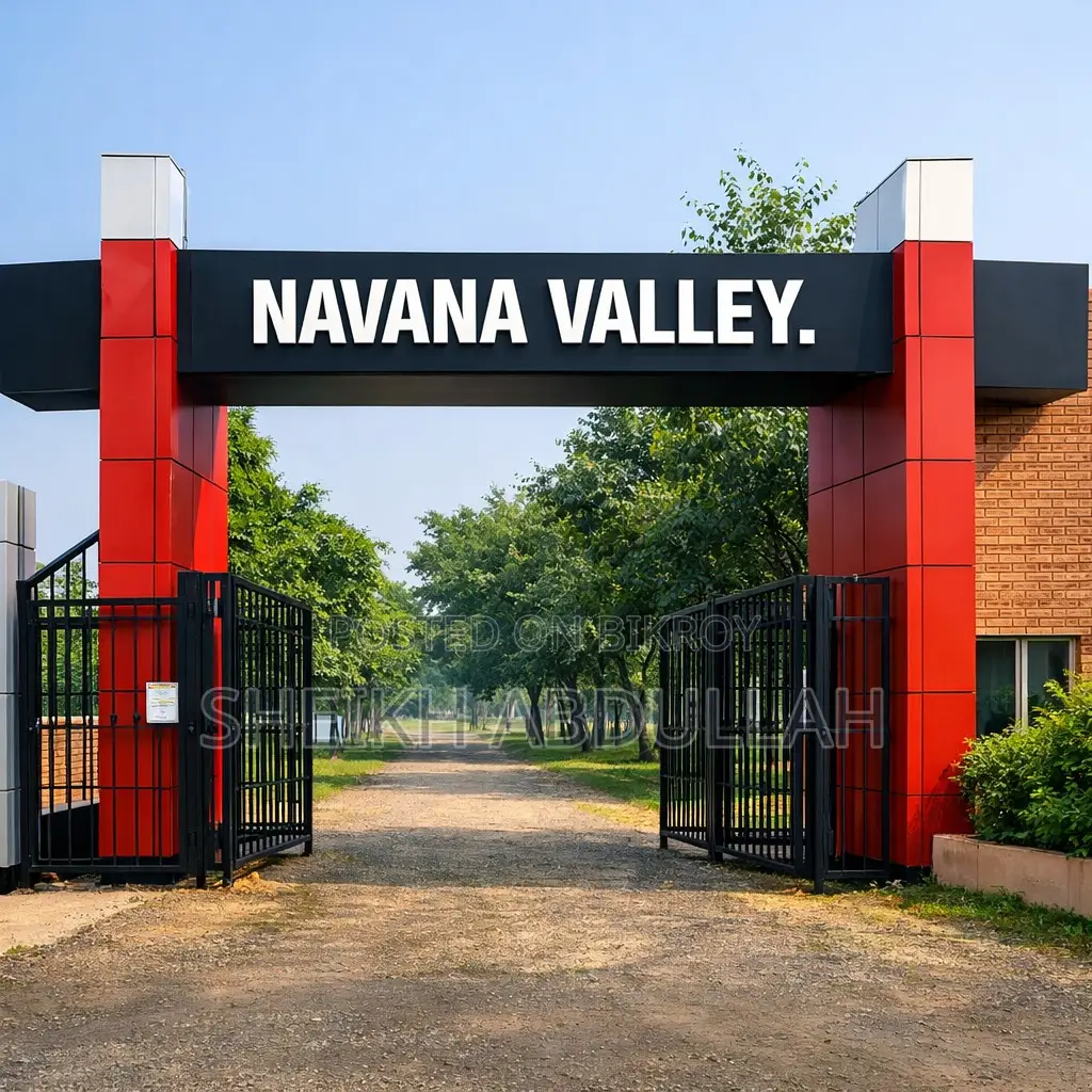 5 Katha plot for sale in Navana Valley. 40ft road with the plot